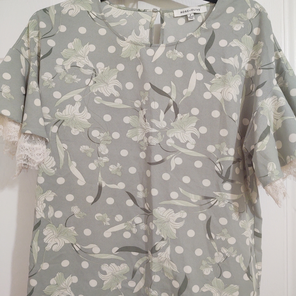 Rose & Olive shirt size S
